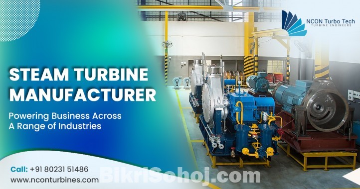 Single Stage Steam Turbine Manufacturers - Nconturbines.com